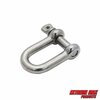 Extreme Max Extreme Max 3006.8246.2 BoatTector Stainless Steel D Shackle - 1/2", 2-Pack 3006.8246.2